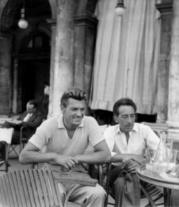 Jean Cocteau - Dessin original signé enrichi des signatures autographes de Jean Genet, Jean Marais, Yvonne de Bray et Gaston Criel.