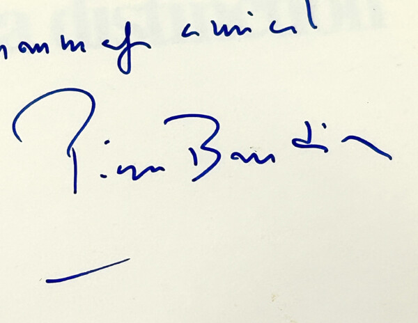 Bourdieu - La Distinction - Édition originale autographe