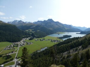 Sils Maria et lac de Sils