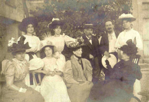 Stéphane Mallarmé et ses proches - Photographie vers 1896
