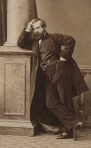 Bertall photographié par Eugène Disdéri vers 1870