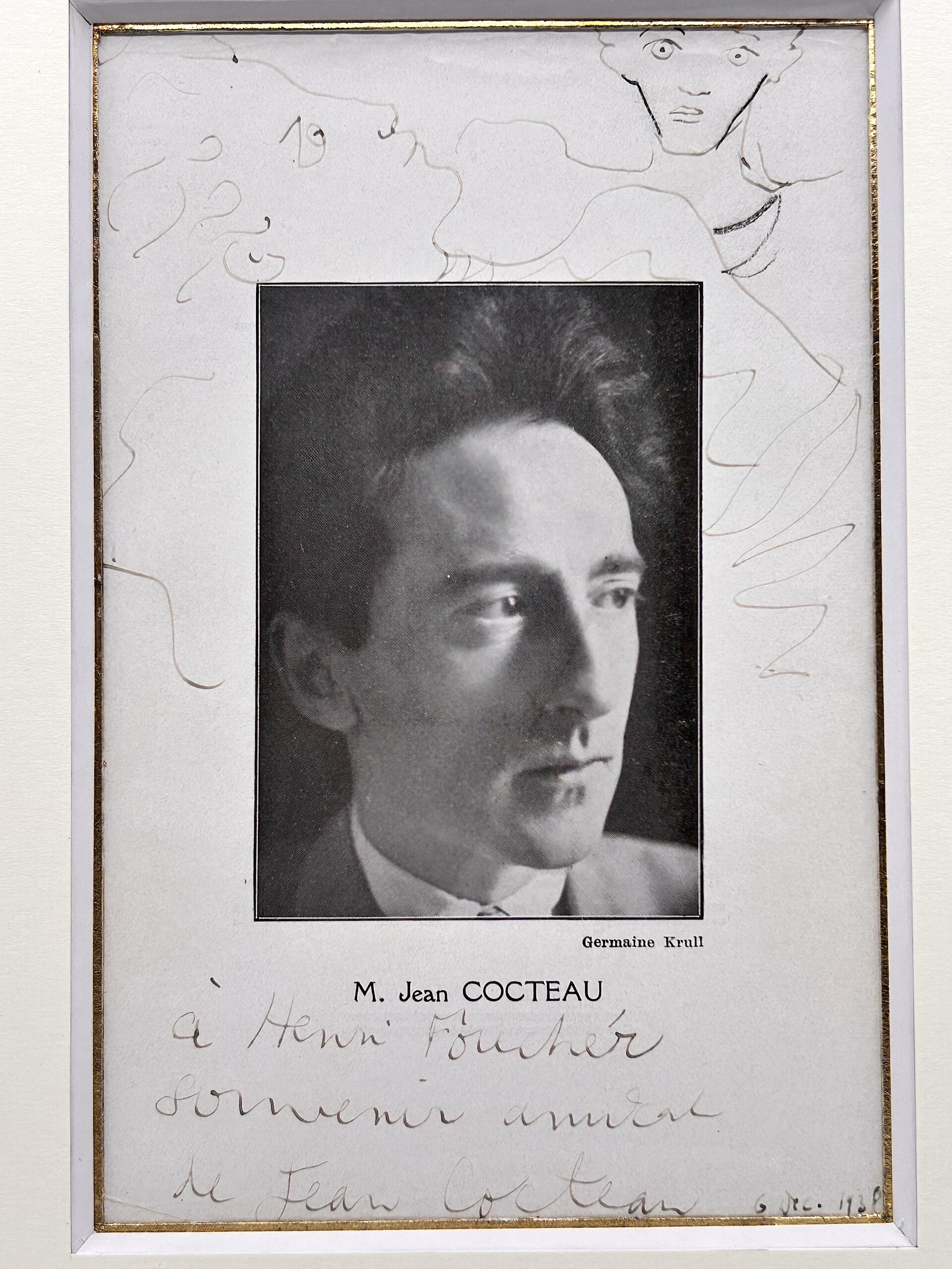 Jean Cocteau - Portrait avec dessins - 1938