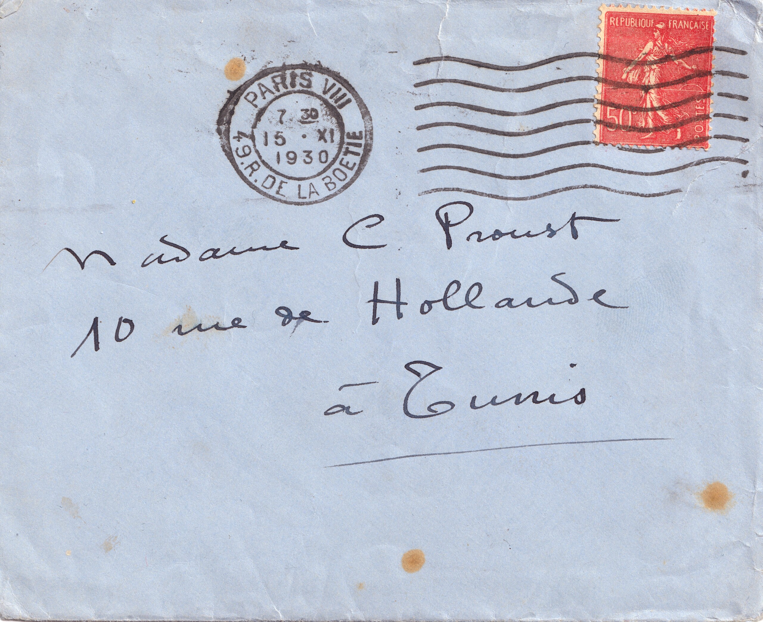 Colette - Lettre autographe signée - 1930