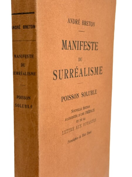 Manifeste du Surréalisme - Seconde édition 1929