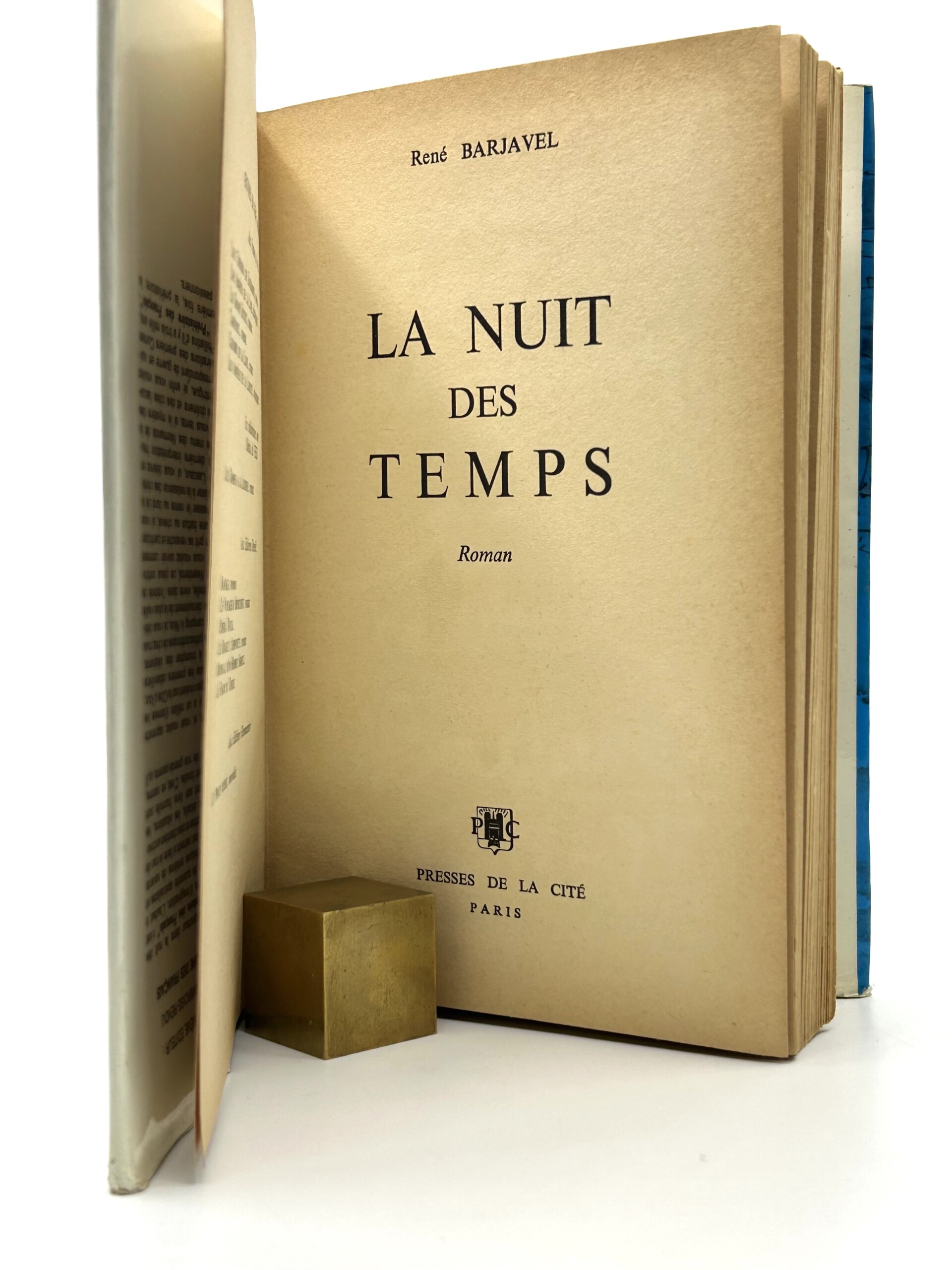 René Barjavel - La Nuit des temps - envoi autographe