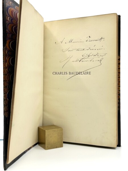 Souvenirs - Correspondances. Édition originale avec envoi. 1872